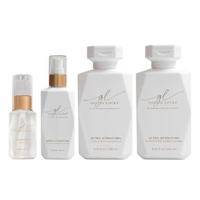 Goldie Locks Ultimate Hydration Bundle, Signature Shampoo, Conditioner, Serum, Leave-in Conditioner, Paraben & Sulfate-Free, 8.45 / 5.1 / 1.7