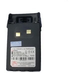 1700mAH Replacement Battery Pack for Wouxun KG-UV6D Handheld Two Way Radio