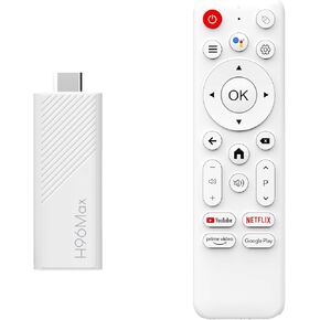 H96 MAX Android 14.0 TV Stick 16GB ATV Quad-Core WiFi6 2.4G/5.8Ghz BT5.0 4K AV1 Ultra HD Voice Control Smart Home Player