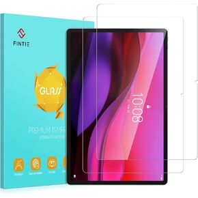 Fintie 2 Pack Screen Protector for 12.7" Yoga Tab Plus 2025/Lenovo Idea Tab Pro 2025/Tab P12 2023, 9H Tempered Glass Screen Protector, HD Clear/Anti Scratch/Bubble Free