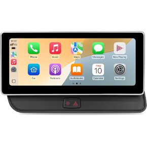 10.25 inch Touch Screen for Audi Q5 Multimedia (2009-2017) Wireless CarPlay Android Auto Upgrade Factory Car Radio Receiver Retain Original Stereo System