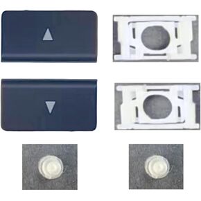 Replacement 2Pcs Up/Down Arrow Keycaps Keys and Hinges and Silicone Rebound Cup are Fit for MacBook Pro/Air 13/15'' A1425 A1502 A1398 A1369 A1466 Keyboard Up and Down Key Cap (AP11 Model)