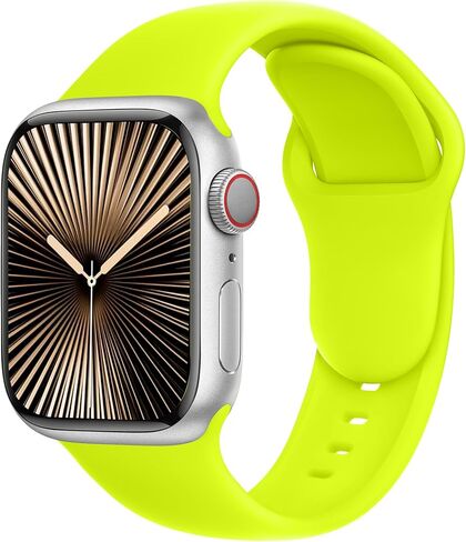 SBC1B band for Apple Watch bands for women apple watch band iwatch bands ultra 2 band series 10 9 8 7 6 5 4 3 2 1 se men 45mm 44mm 40mm 41mm 38mm 42mm 49mm in color Fluorescent Yellow in Saudi Arabia