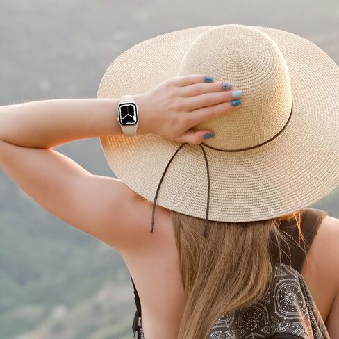 6 حزمة أشرطة السيليكون متوافقة مع Apple Watch Band 42mm 41mm 40mm 38mm 46mm 45mm 44mm 49mm النساء الرجال ، حزام معصم ناعم للرياضة لسلسلة Iwatch Series 10 9 8 7 5 4 3 2 1 SE in Kuwait