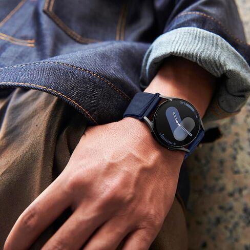 6 Pack Stretchy Bands Compatible with Samsung Galaxy Watch 7 6 5 4 40mm 44mm/Galaxy Watch 6 4 Classic 42mm 46mm 43mm 47mm/Galaxy 5 Pro 45mm/Active 2, 20mm Elastic Nylon Sport Strap for Men Women in Kuwait