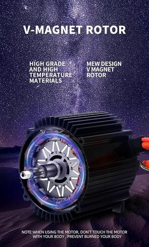 72V 3000W Scooter Electric Brushless Motor Kit with ATV Brushless Dc Motor Kit Motorcycle Electric Motor Kit and Electric Dirt Bike Motor Kit for Bicycle Electric Brushless Dc Motor Complete Kit in Saudi Arabia