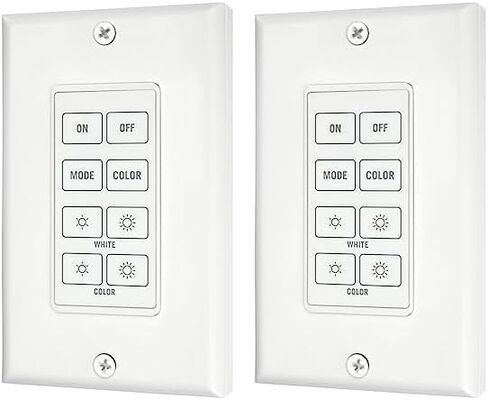 Armacost Lighting 733220 Wireless Touchpad LED Dimming Controls, 1 Count (Pack of 2), White in Saudi Arabia