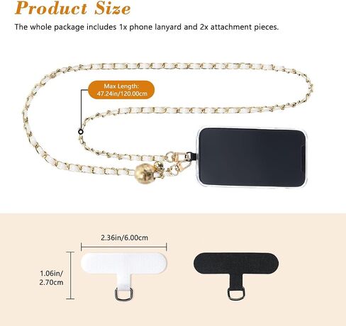 Cell Phone Lanyard Crossbody, Universal Anti-Theft Phone Strap Compatible with Most Smartphones in Saudi Arabia