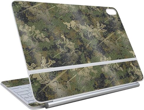 تتوافق البشرة مع لوحة مفاتيح Apple Magic لـ iPad Air 13 بوصة (M3) 2025 - Viper Woodland - غطاء ملصق واقي فينيل 3M Premium 3M - يسهل تطبيقه | مصنوع في الولايات المتحدة الأمريكية من قبل Mayyskins in Kuwait