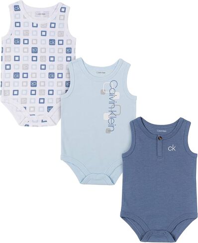 Calvin Klein baby-boys 3 Pieces Pack Bodysuit in Saudi Arabia