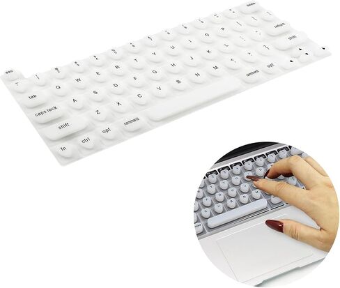 Keyboard Cover for Long Nails,Raised Silicone Long Nail Keyboard Cover,Comfortable Keyboard for Long Nails for 2021-2024 MacBook Pro 14/16,Keyboards Protective Cover for Nail Art in Saudi Arabia