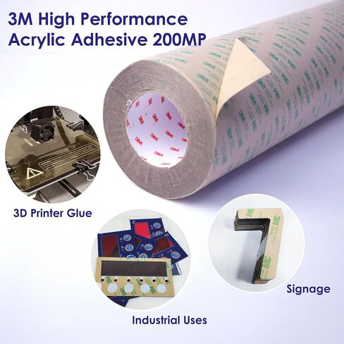 CANOPUS Double Sided Transfer Sheet, 468MP Adhesive Transfer Tape, 12in x 20yd in Saudi Arabia