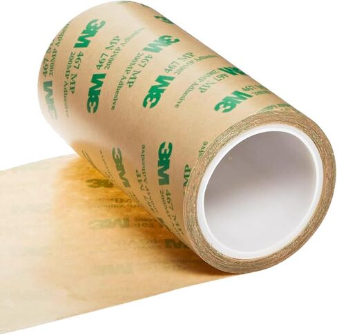 CANOPUS Double Sided Transfer Sheet, 468MP Adhesive Transfer Tape, 12in x 20yd in Saudi Arabia