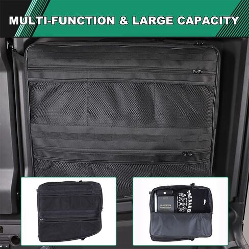 for Hummer EV 2024 2025 Car Sunroof Organizer, Sunroof Storage Bag,SUV Pickup Truck Car Rooftop Cargo Carrier Sunroof Multi-Function Storage Bag Interior Accessories (Front Right Side) in Kuwait