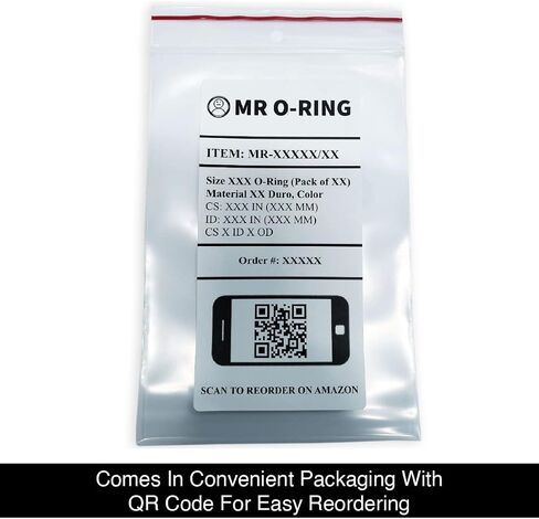 022 Viton O-Ring, 75A Durometer, Black, 1" ID, 1-1/8" OD, 1/16" Width (Pack of 100) in Saudi Arabia