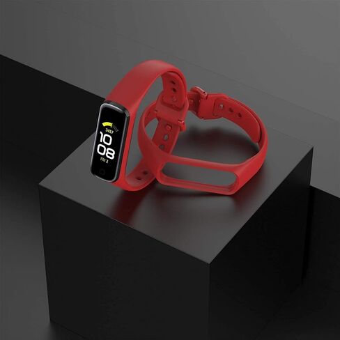 LeongLzt Galaxy Fit 2 Band Samsung Galaxy Fit 2 replacement Bands, Soft Silicone Galaxy Fit2 Straps for Samsung Galaxy Fit2 SM-R220 Smart Bands For Women & Men (3/6/8 - Pack) in Saudi Arabia