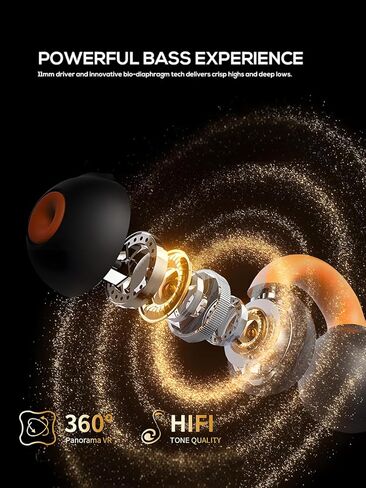 Wireless Ear Clip Headphones Bluetooth 5.3 - Lightweight Bone Conduction Earbuds with LED Display, Open Ear Earphones Compact Mini Design for Small Ears, Fit for Running, Sports & Gym in Kuwait