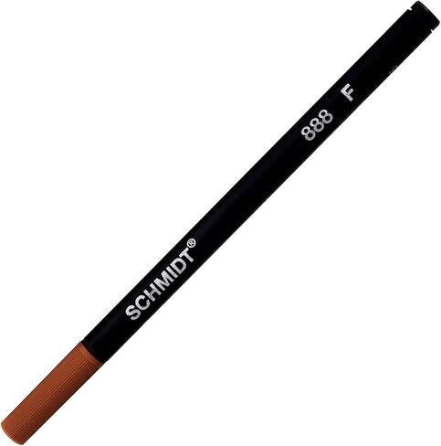 Schmidt 888 Technology Ceramic Rollerball Plastic Tube Refill Broad Point 1.0mm, Black, 2 Pack Blister (SC58113) in Kuwait