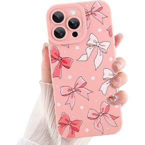 ZIYE for iPhone 16 Case Flower Pattern Soft Flxible TPU Design Camera Protection Cute Floral Protective Phone Cover for Women Girls Black Flowers