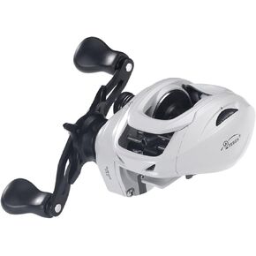 Fishing Reel CC Baitcast Baitcasting Reels Right Hand Baitcast Reel 7.1:1 Gear Ratio 18LB Max Drag Aluminum Magnesium Gear 0.35lb Weight for Saltwater and Freshwater Bass