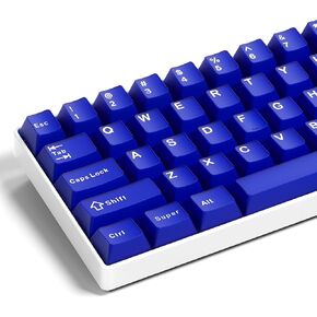 XVX White Jade Keycaps, Double Shot PBT Keycap Set with Cherry Profile, 121-Keys Ceramic Keyboard Keycaps Compatibility with ANSI Layout MX Switches Mechanical Keyboard