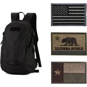ArcEnCiel 20L Motorcycle Backpack Tactical Bag + 3PCS-Patch