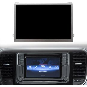 6.5" LCD Display Touch Screen Digitizer for Skoda MIB STD2 684 200 Volkswagen Magotan B7 Golf Polo Navigation for Radio, Replace # TDO-WVGA0633F00036, TDO-WVGA0633F00039, TDO-WVGA0633F00045