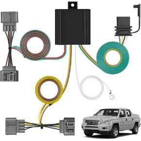 Nilight 4 Pin Trailer Wiring Harness Kit 56161 Vehicle Standard 4 Way Connector Custom for 2005 2006 2007 2008 2009 2010 Honda Odyssey Simple Fit Tow Hitch Harness
