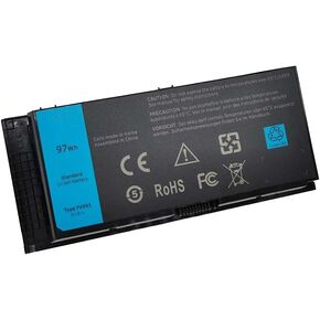 FV993 11.1V 97WH Replacement Laptop Battery Compatible with Dell Precision M4600 M4700 M4800 M6600 M6700 M6800 FJJ4W 0TN1K5 K4RDX JHYP2 PG6RC R7PND
