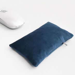 Ergonomic Mouse Wrist Rest Bean Bag, Carpal Tunnel Mouse Support Pad Filled Ergo Beads for Computer, Laptop, PC Gaming (Dark Brown)