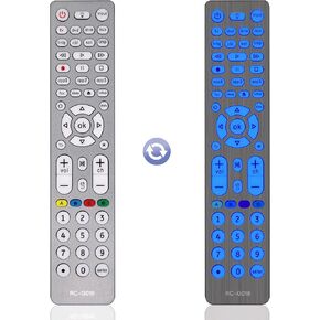Backlit Universal Remote Control for TVs/Streaming Players/Audio/Cable Boxes and More 8-Device, Universal TV Remote for Samsung, LG, Sony, Philips, Vizio,Apple and More Brand