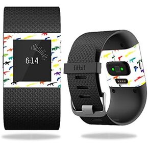 MightySkins Skin Compatible with Fitbit Surge Cover Skins Sticker Watch Fun Guns