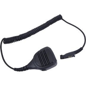 Original IP67 Waterproof Shoulder Speaker Mic for Retevis RT29, Ailunce HD1, HD2, HA1G, RT48, NR30, RB23, Motorola GP328 Plus, GP344 Walkie Talkies (1 Pack)