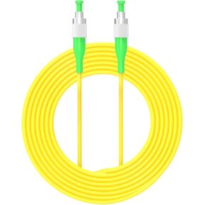 1Meter 3ft FC/APC to FC/APC Fiber Optic Cable Jumper Optical Patch Cord Simplex Single-Mode 9/125 FC-FC
