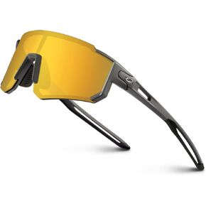 RIVBOS Youth Baseball Sunglasses for Kids(Boys&Girls) Polarized UV Protection Cycling Glasses RYS008