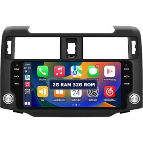 Android 13 Car Stereo for Toyota 4Runner 2014-2019 with Wireless CarPlay Android Auto,10.33 inch Touch Screen Bluetooth GPS WiFi DSP 2G RAM 32G ROM Black Head Unit