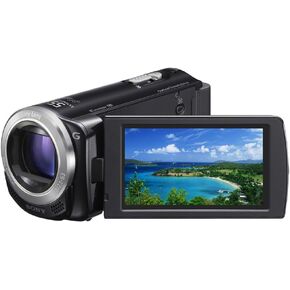 Sony HDR-CX260 High Definition Handycam 8.9 MP Camcorder with 30x Optical Zoom and 16 GB Embedded Memory (Black) (Renewed)