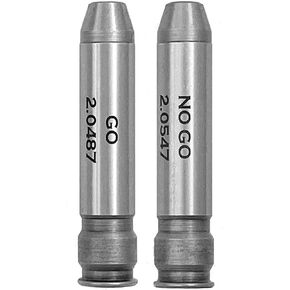 Forster Products 30-06 GO & NO-GO Headspace Gauge Set, 25-06, 6.5-06, 270 Winchester, 30-06, 8mm-06, 338-06, & 35 Whelen, SAAMI Dimensioned, Rimless, Hardened Steel, Precision Ground