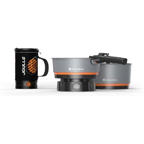 Electric Cooking Bundle, Included Joulle Kettle Pot & Nomad Cooking System, Multi-Functional Outdoor Cooking Gear for Travel, Electric Vehicles, Car Camping, Overland, Vanlife