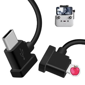 Coolden USB C to iPhone Remote Controller Cable for Drone DJI Mini 4/3 Pro Mini 2 DJI Mavic 3/Air 2 DJI RC-N1/RC 2/Pro to Phone for iPhone 14 13 Pro Max Type-C Cable OTG Data Cord (iOS Connector) 1FT