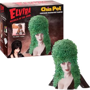 Chia Pet Ghost Face with Seed Pack, Decorative Pottery Planter, Easy to Do and Fun to Grow, Novelty Gift, Perfect for Any Occasion
