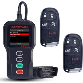 DIY Key Fob Replacement fits for 2014 2015 2016 2017 Dodge Durango/Jeep Grand Cherokee 5 Buttons Keyless Entry Remote Control Key Replace FCC ID: M3N40821302 Frequency:433 MHz.
