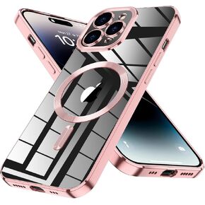 Clear Case for iPhone 13 Pro Max Case 6.7'', Drop Protection Anti-Scratch Shockproof Slim Translucent Matte Non-Yellowing iPhone 13 Pro Max Case for Women Men, Light Purple(7-17)