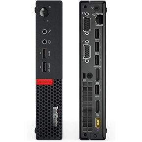 Lenovo ThinkCentre M910Q Tiny Desktop Computer PC, Intel core i5-6500 up to 3.36GHz, 16GB DDR4 RAM, 512GB SSD, Wi-Fi, Bluetooth, Wired Keyboard and Mouse, Windows 10 Pro (Renewed)