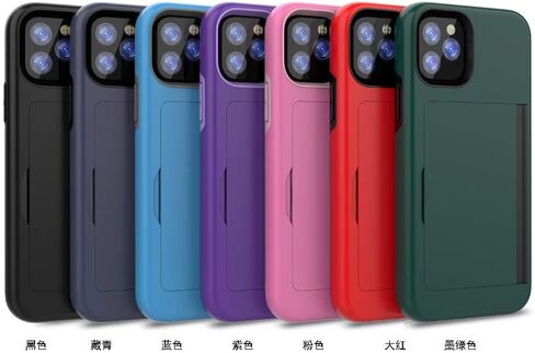 for iPhone 12/12 Pro Wallet - Style Protective Case with Card Holder (Holds 5 Cards) - Rose Gold in Saudi Arabia