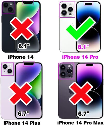 Asuwish Phone Case for iPhone 14 Pro 6.1 inch Zipper Wallet Cover with Tempered Glass Screen Protector and RFID Blocking Card Holder Cell iPhone14Pro 5G i i-Phone i14 iPhone14 4 14Pro Women Rose Gold in Saudi Arabia