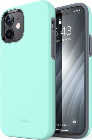 TEAM LUXURY for iPhone 12 Case/iPhone 12 Pro Case, Shockproof Rugged Protective Phone Cover - Wireless Charging Compatible [Updated Gen-II] - (Black) in Saudi Arabia