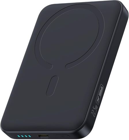 Baseus for MagSafe Portable Charger, Qi2 Certified 15W Wireless Magnetic Power Bank 10000mAh with USB-C Cable 22.5W PD Charging, Battery Pack Compatible with iPhone 17/16/15/14/13 Pro/Pro Max Series in Saudi Arabia