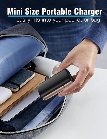 10000 mAh Mini Portable Charger Power Bank Upgraded Large Capacity USB C Fast Charging LCD Display Compatible with iPhone 16/15 Series/Android Samsung Moto LG etc iPhone 7-14Series in Saudi Arabia