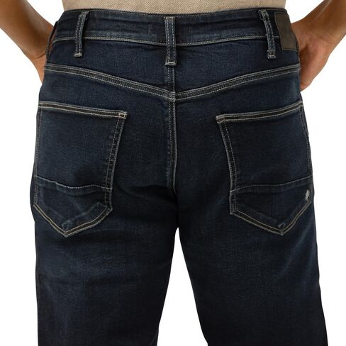 Silver Jeans Co. Men's Eddie Athletic Fit Tapered Leg Jeans in Saudi Arabia